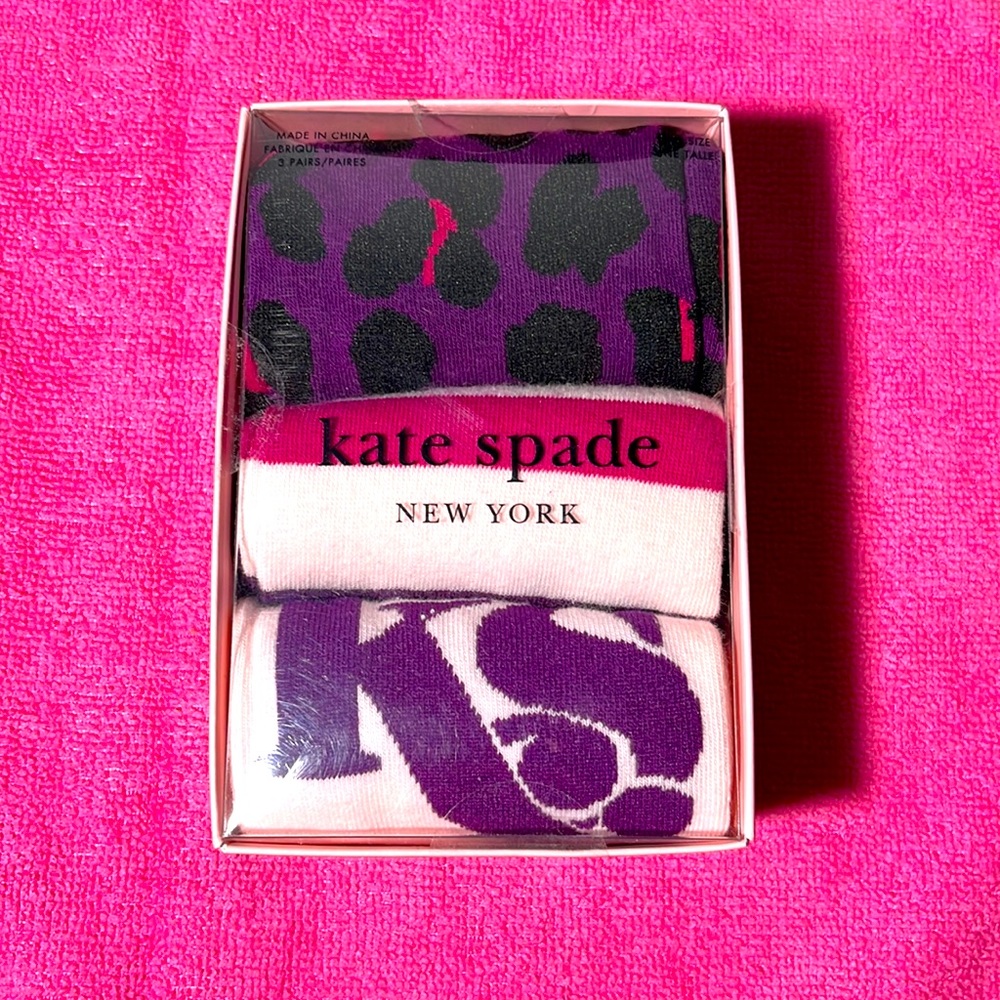 Kate Spade, New York, set of socks